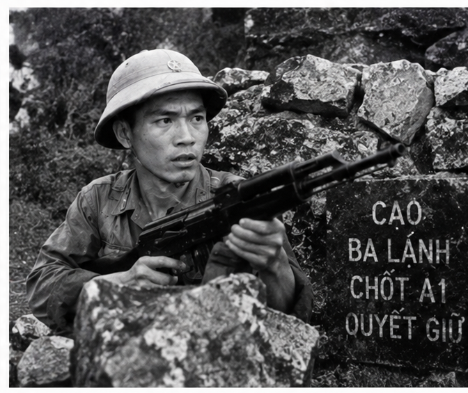 Một giờ pháo kích trên Cao Ba Lanh