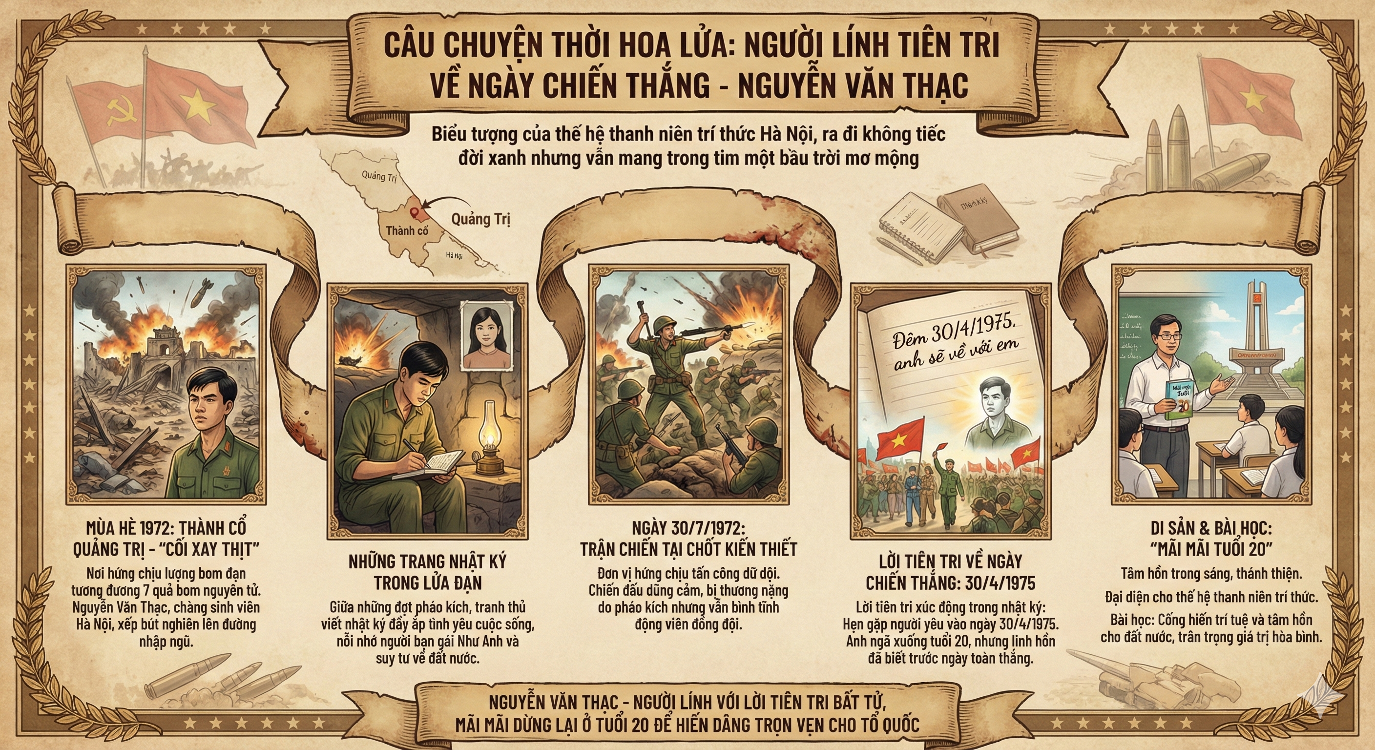 CÂU CHUYỆN THỜI HOA LỬA - Liệt sĩ Nguyễn Văn Thạc