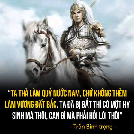 TRẦN BÌNH TRỌNG – KHÍ PHÁCH NGƯỜI TRUNG NGHĨA