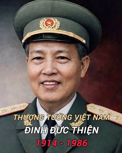 Thượng tướng Đinh Đức Thiện