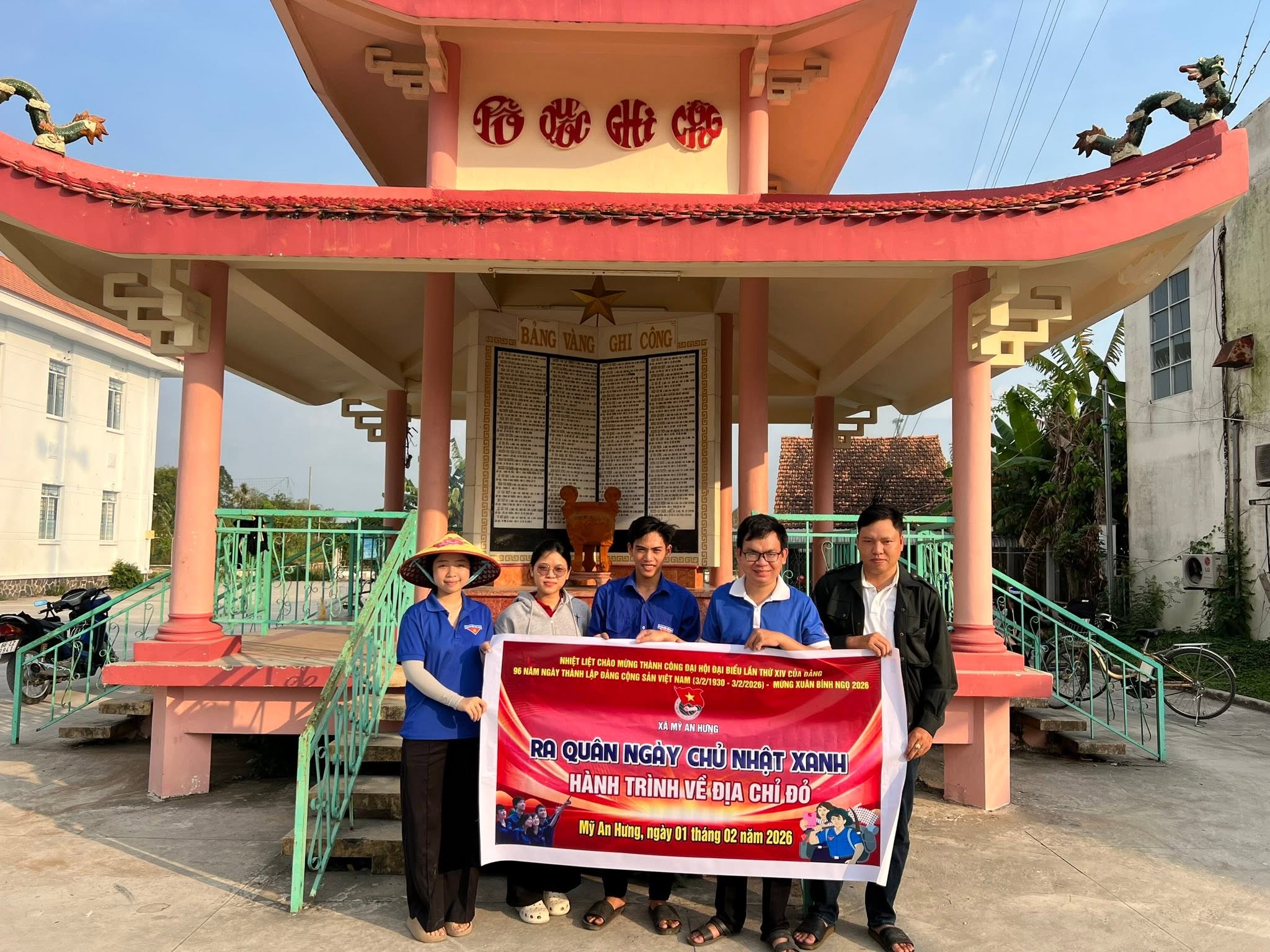 Hành trình về địa chỉ đỏ nhà bia ghi tên Anh Hùng Liệt sĩ Hội An Đông