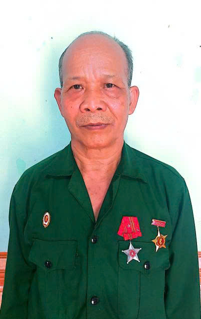 Chiến sỹ: Hoàng Trung Thành thuộc Đại đội 5, Tiểu đoàn 8, Trung đoàn 254, Sư đoàn 345 thuộc Quân khu 2