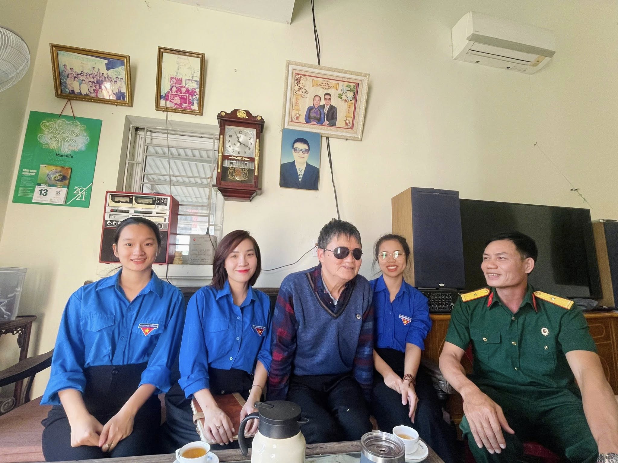 Câu chuyện thời hoa lửa - Người thương binh mù Phạm Duy Đài – Ánh sáng ý chí từ bóng tối chiến tranh