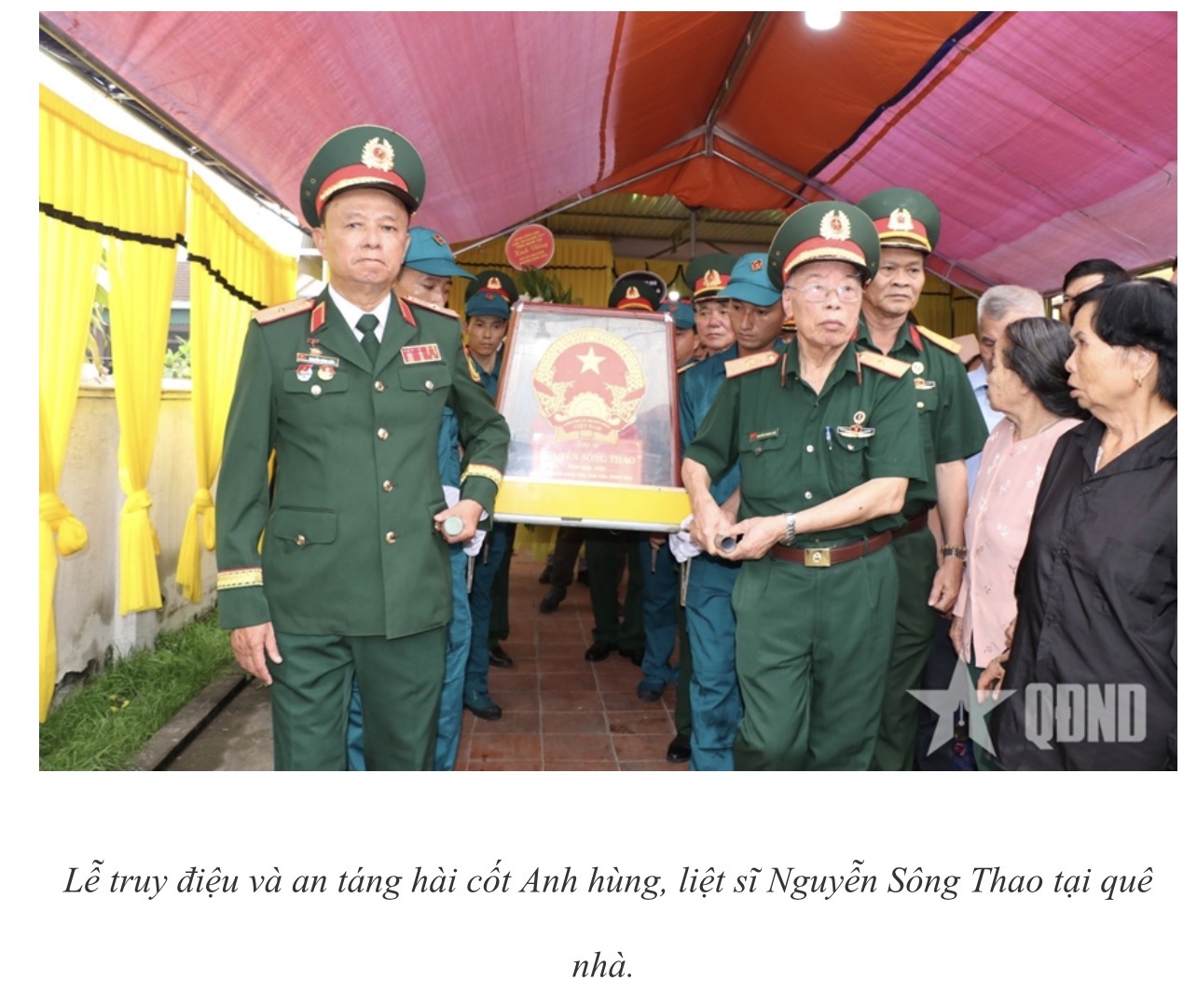 Chuyện về Anh hùng Nguyễn Sông Thao