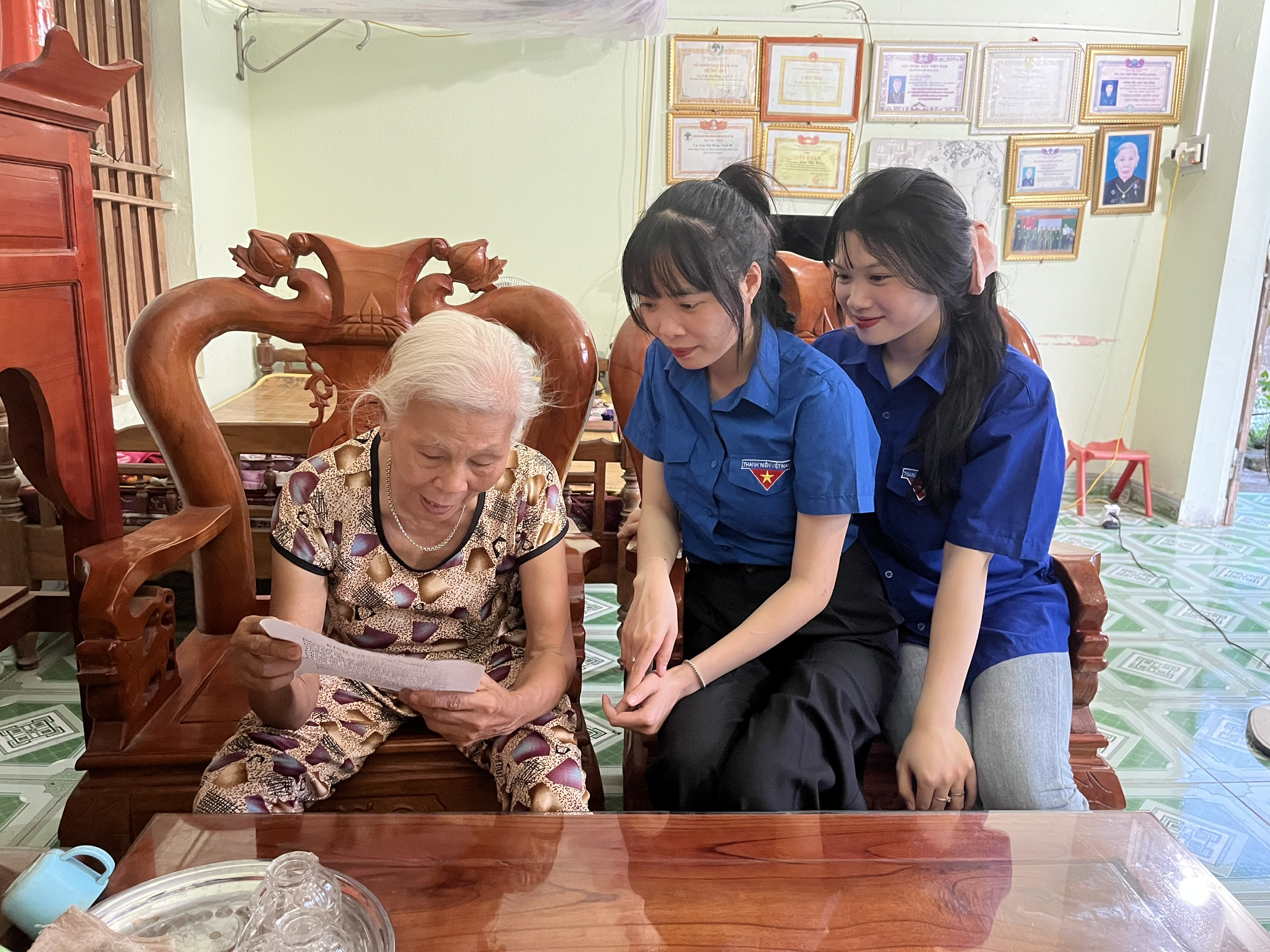 Người Cựu Thanh niên xung phong và tuổi trẻ xã Phù Lưu – Tiếp nối một thời hoa lửa