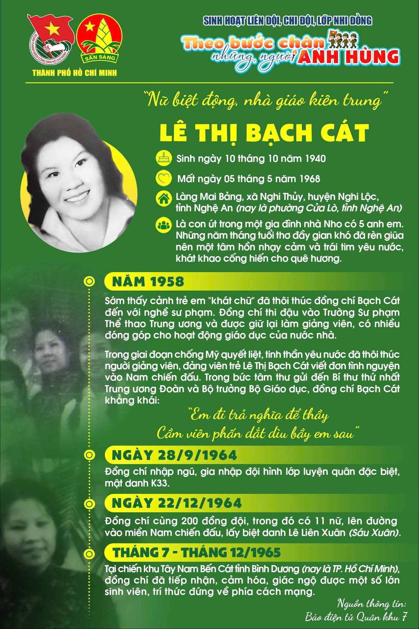 NỮ BIỆT ĐỘNG, NHÀ GIÁO KIÊN RUNG