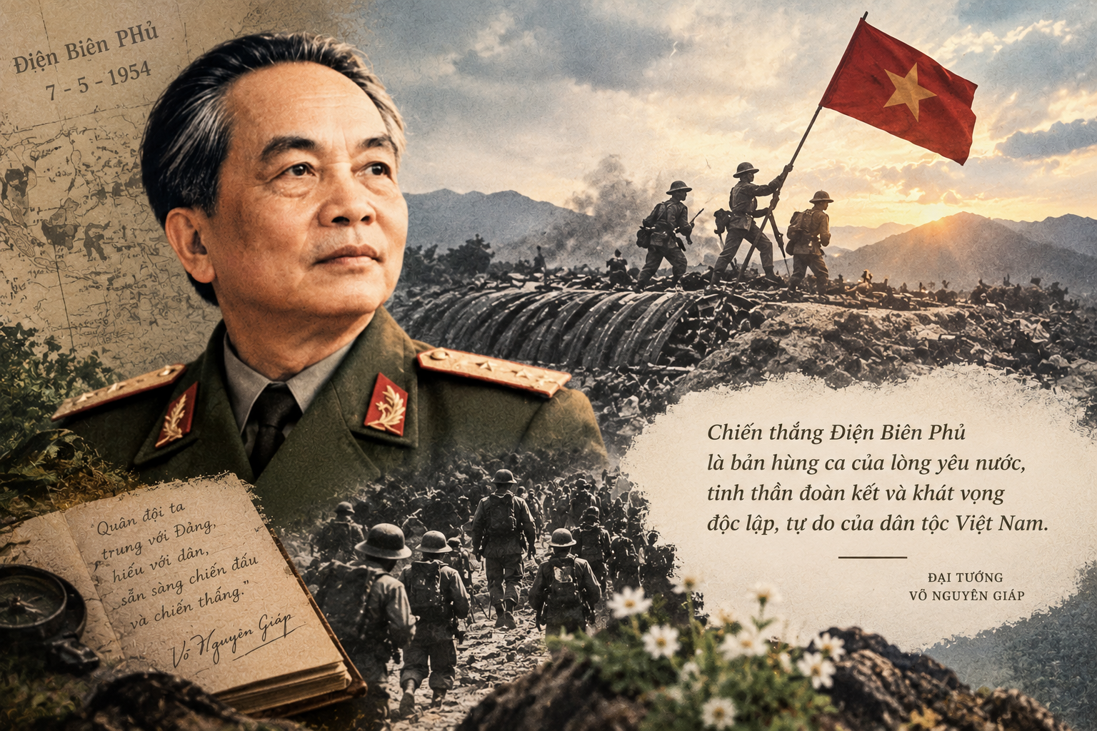 NGƯỜI ĐI QUA MÙA HOA LỬA - Đại tướng Võ Nguyên Giáp – vị tướng của Nhân dân