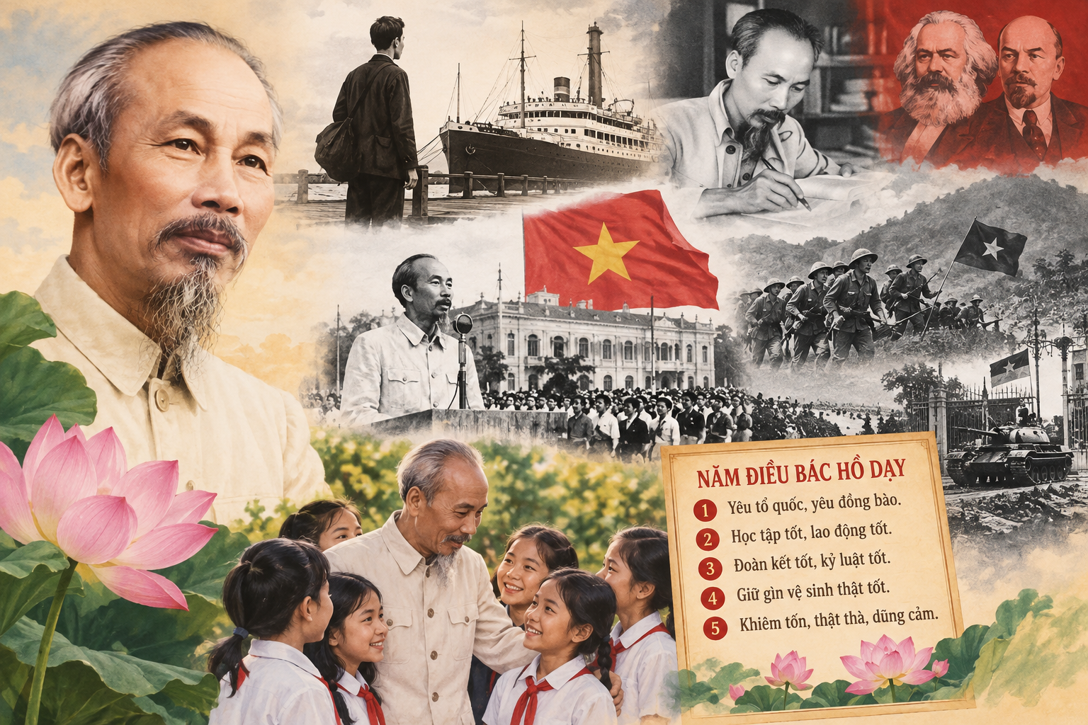 Chủ tịch Hồ Chí Minh: Ngọn đuốc soi đường cho cách mạng Việt Nam