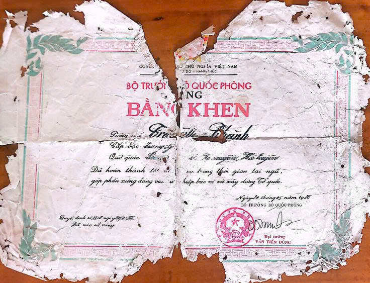 Chiến sỹ: Trần Văn Thành sinh ngày 20 tháng 10 năm 1963