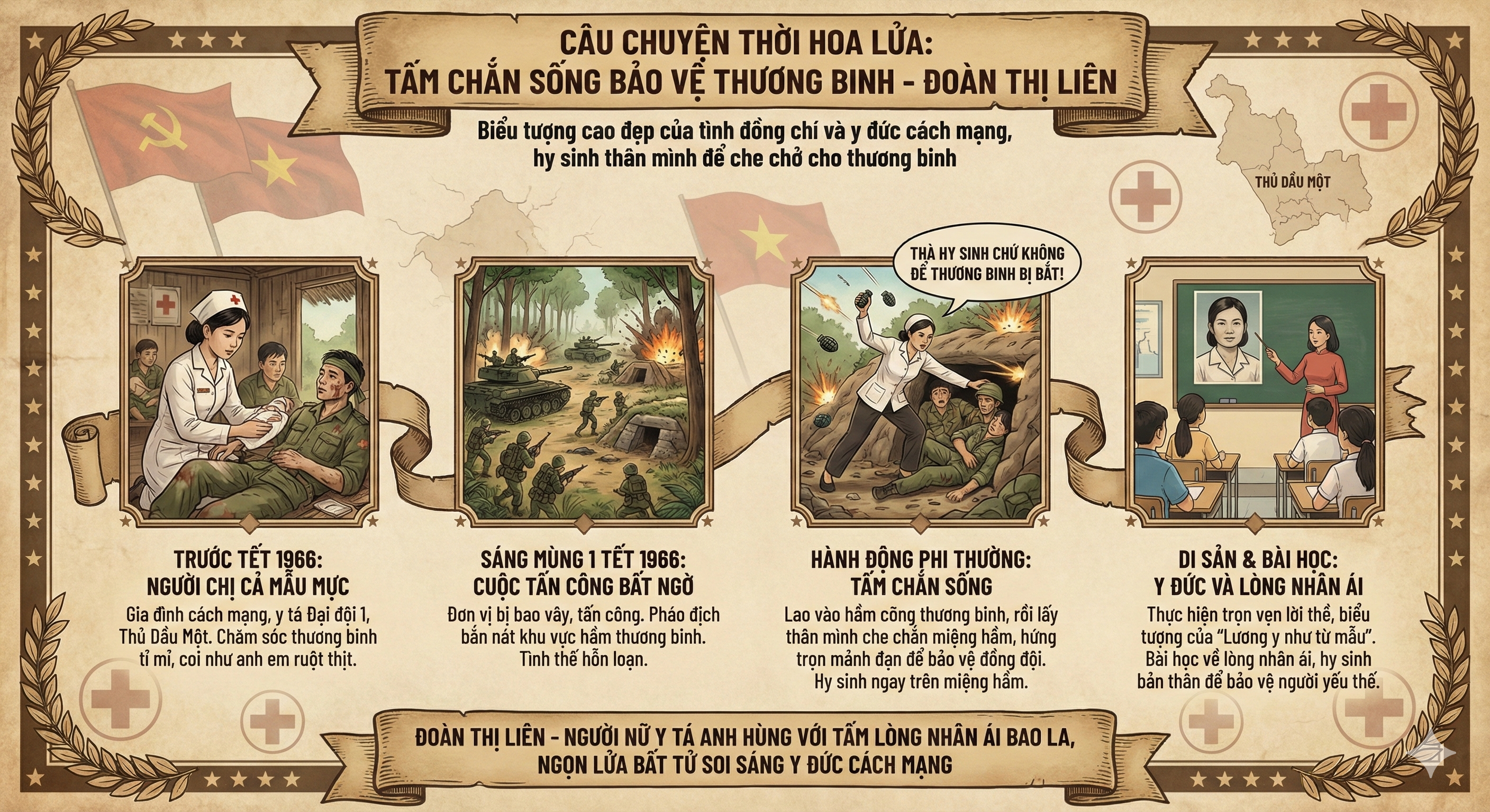 CÂU CHUYỆN THỜI HOA LỬA - Anh hùng Liệt sĩ Đoàn Thị Liên