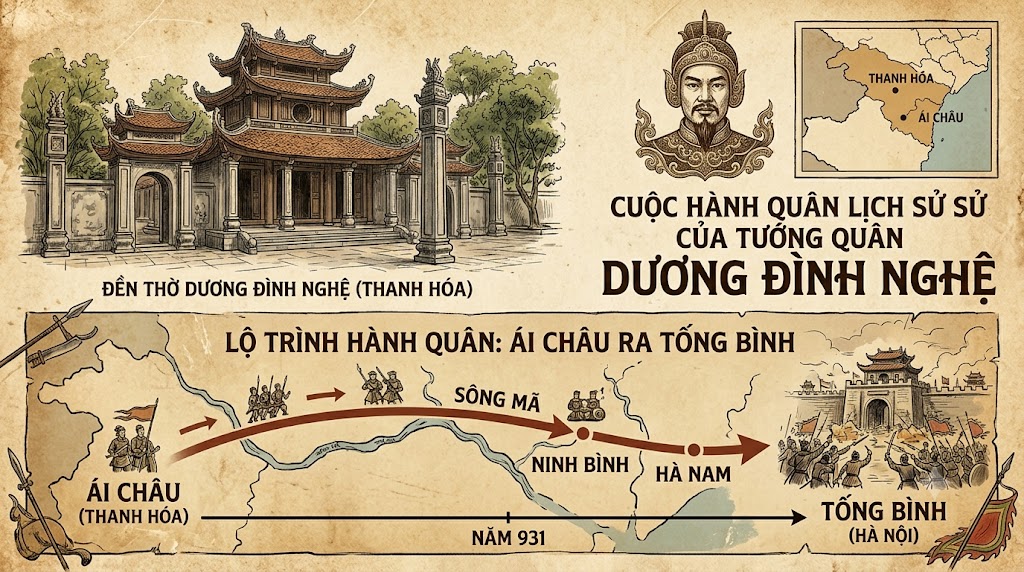 DƯƠNG ĐÌNH NGHỆ VÀ NĂM 931: NGƯỜI MỞ ĐƯỜNG CHO CHIẾN THẮNG BẠCH ĐẰNG