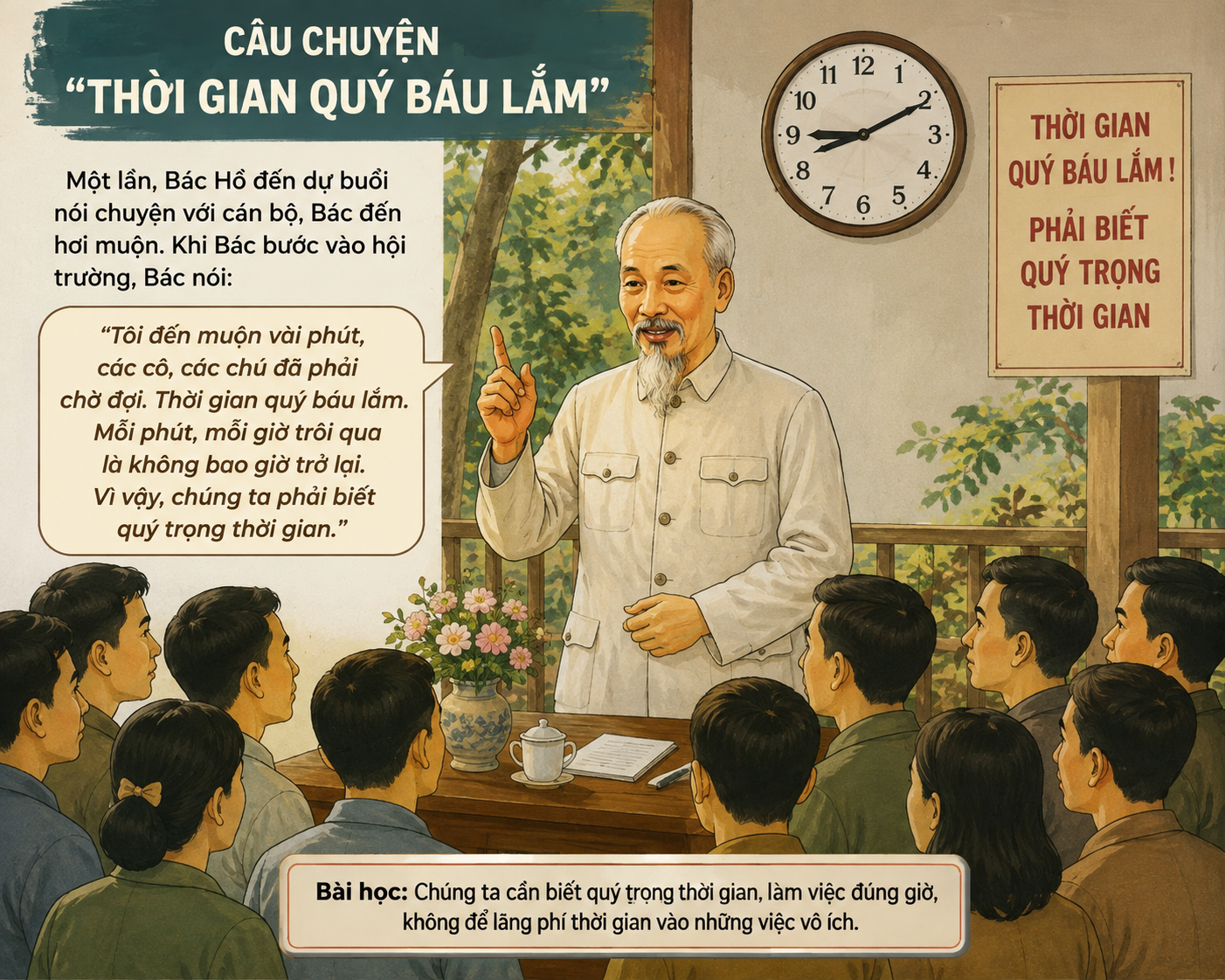 Thời gian quý báu lắm