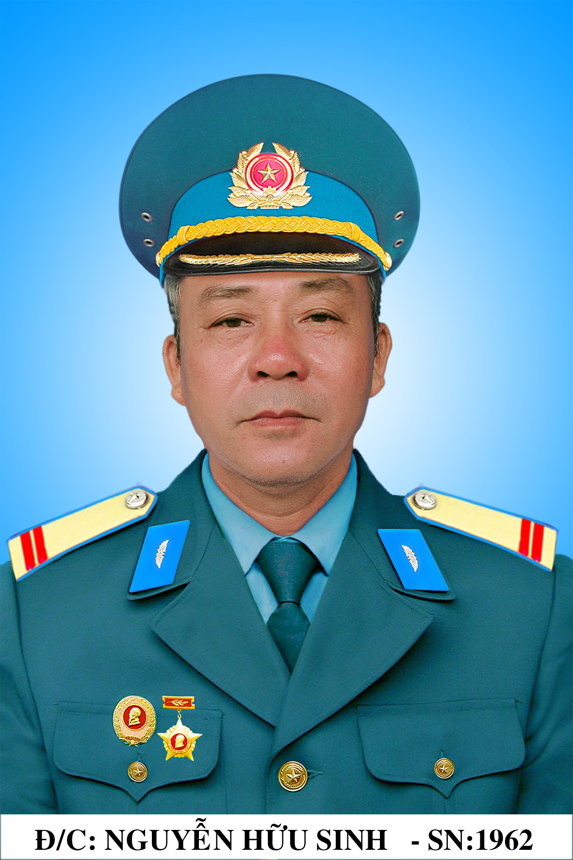 Đồng chí Nguyễn Hữu Sinh - chiến sĩ tham gia bảo vệ vùng biên