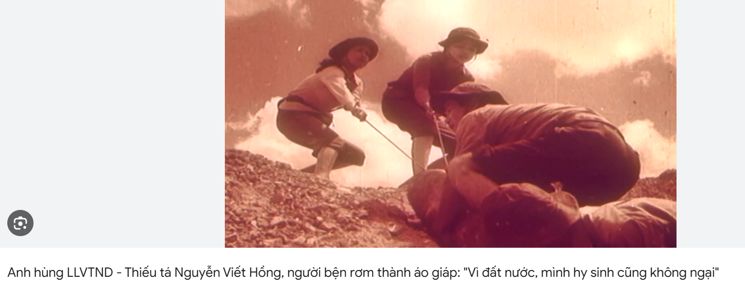 NGUYỄN VIẾT HỒNG – NGƯỜI ANH HÙNG PHÁ BOM TRÊN TUYẾN LỬA