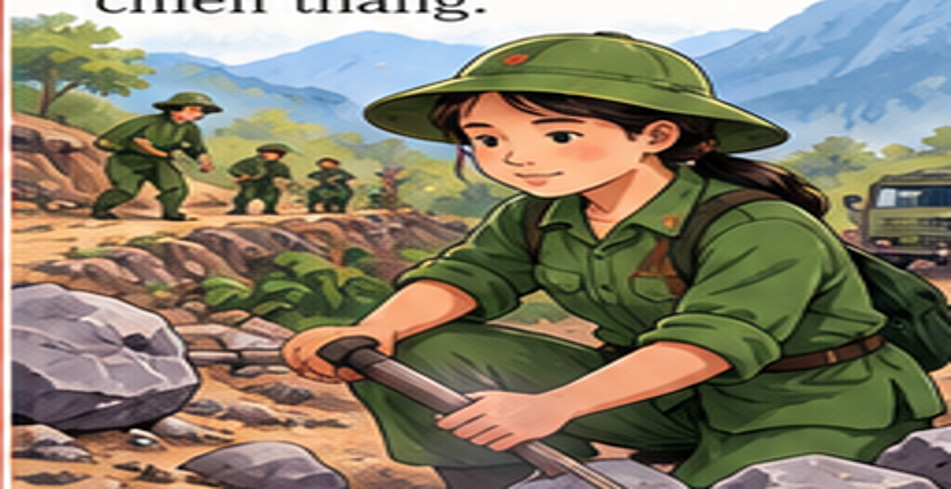 BÀI DỰ THI: CÔ GÁI MỞ ĐƯỜNG (LÊ TRỌNG HIẾU; LỚP 5B3 TRƯỜNG TIỂU HỌC TÂY TIẾN)