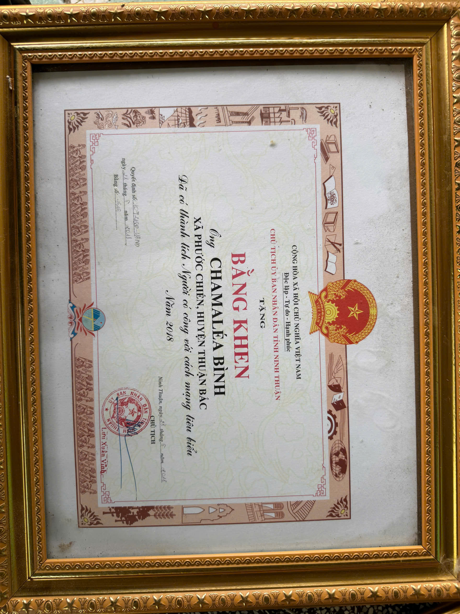 Ông Chamaléa Bình - Những năm tháng tuổi trẻ nơi chiến trường