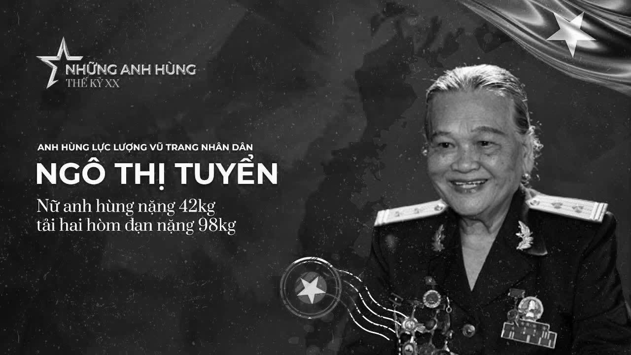 Anh hùng Lực lượng vũ trang Nhân dân Ngô Thị Tuyển: Biểu tượng của huyền thoại Hàm Rồng lịch sử
