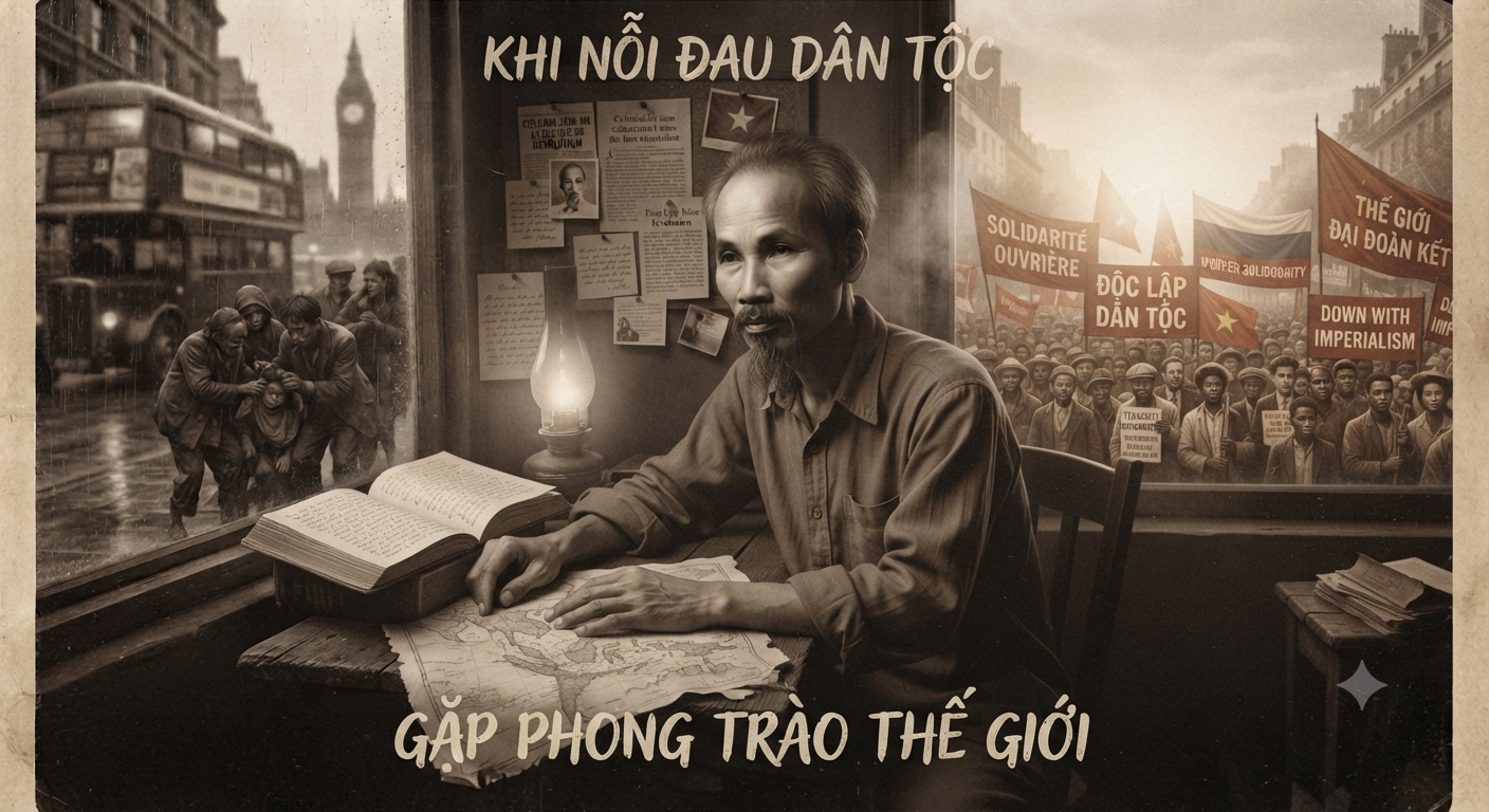 Khi nỗi đau dân tộc gặp phong trào thế giới