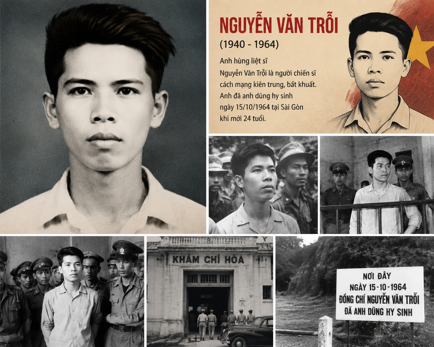 NGUYỄN VĂN TRỖI – MỘT PHÚT TRƯỚC GIỜ HY SINH