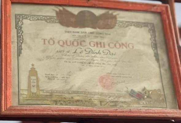 Liệt sĩ Lê Đình Đại – Người chiến sĩ ra đi từ khát vọng được cầm súng bảo vệ Tổ quốc