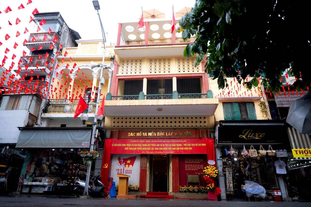 Nơi Chủ tịch Hồ Chí Minh viết Tuyên ngôn Độc lập-2A3K67-VCVB