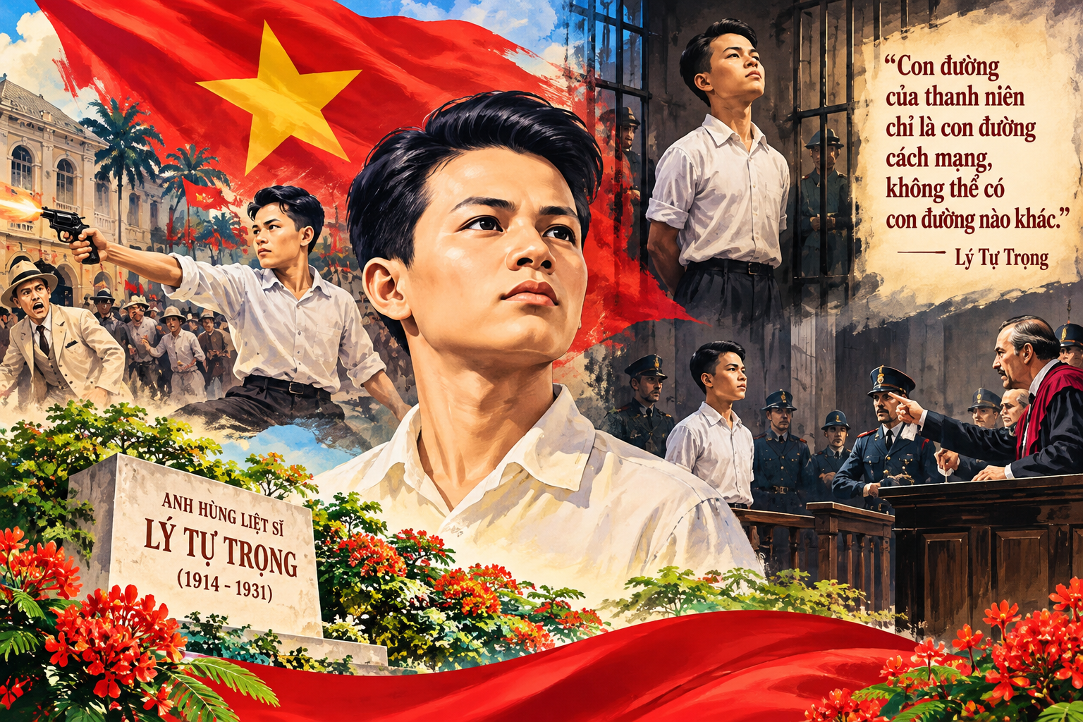 LÝ TỰ TRỌNG – NGƯỜI THANH NIÊN CỘNG SẢN KIÊN TRUNG
