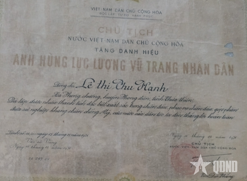 Nữ y tá anh hùng và những chiến công thầm lặng