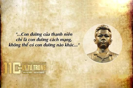 Lý Tự Trọng: "Con đường của thanh niên chỉ là con đường cách mạng"