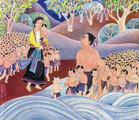 Lạc Long Quân và Âu Cơ