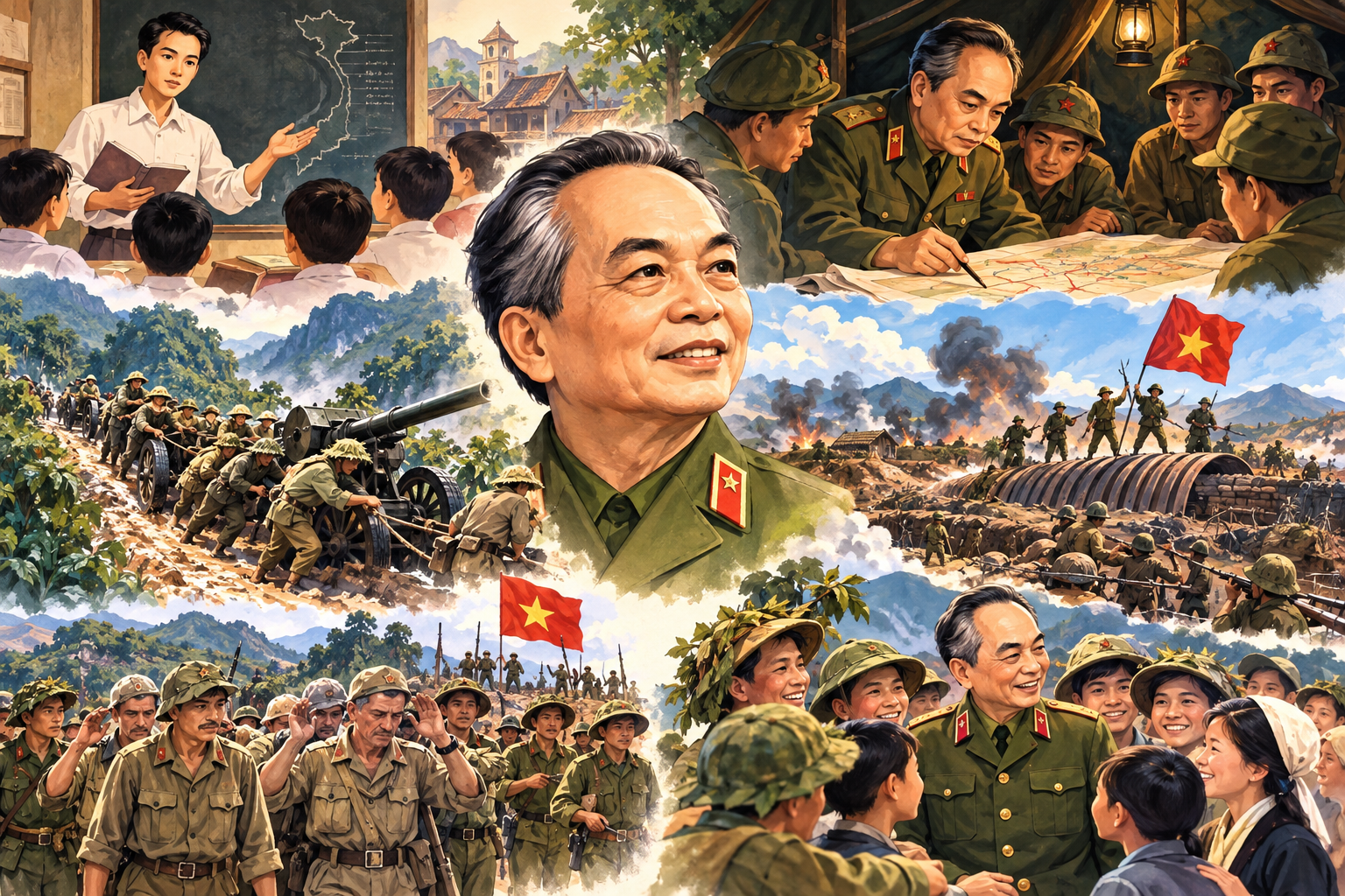 VÕ NGUYÊN GIÁP – VỊ ĐẠI TƯỚNG CỦA NHÂN DÂN VÀ BẢN LĨNH LÀM NÊN LỊCH SỬ