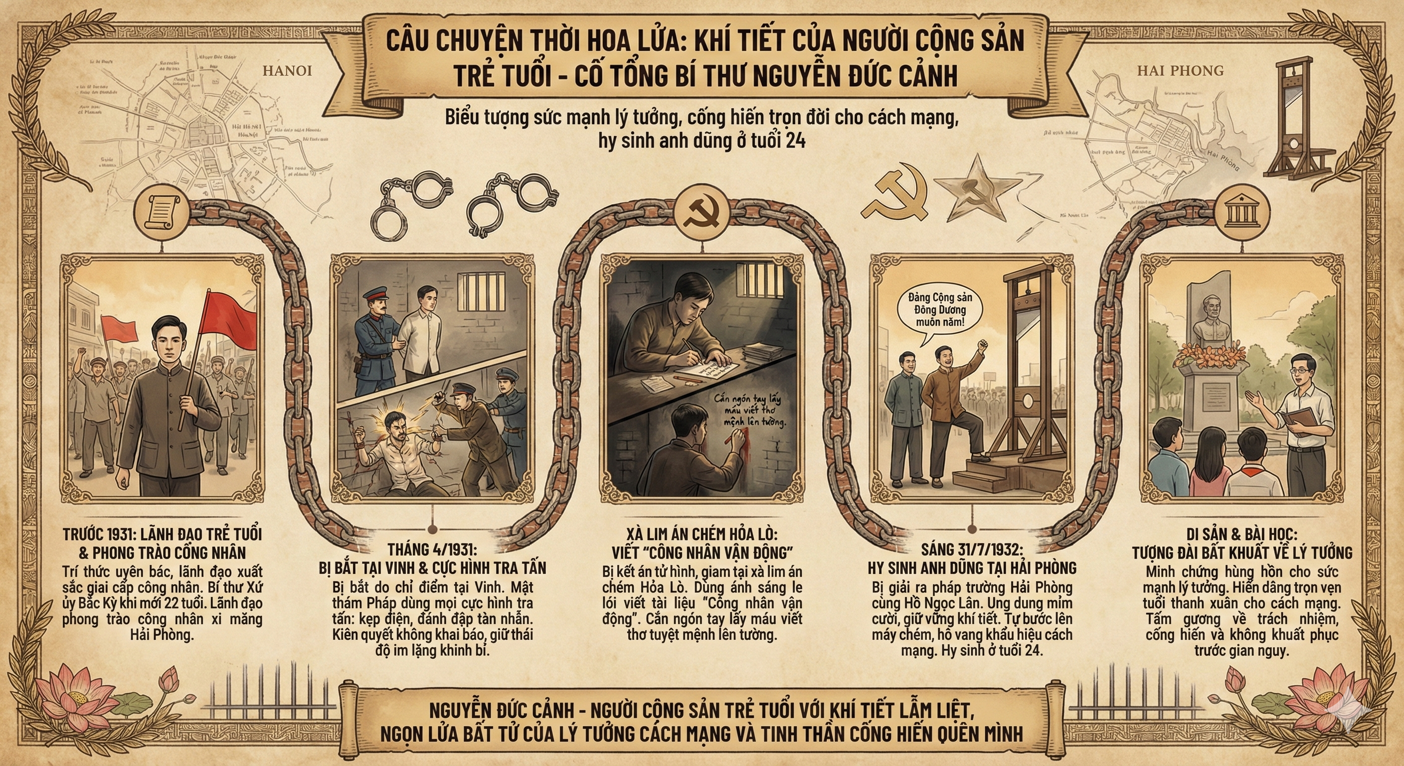 KHÍ TIẾT CỦA NGƯỜI CỘNG SẢN TRẺ TUỔI