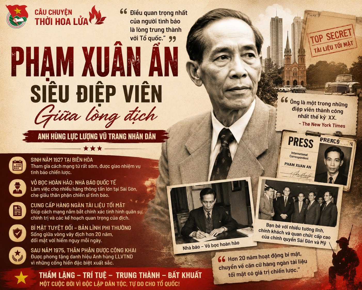 PHẠM XUÂN ẨN – SIÊU ĐIỆP VIÊN GIỮA LÒNG ĐỊCH