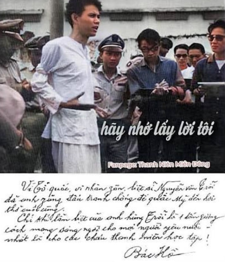 [Khoa GDMN] Người anh hùng trước giờ phút hy sinh
