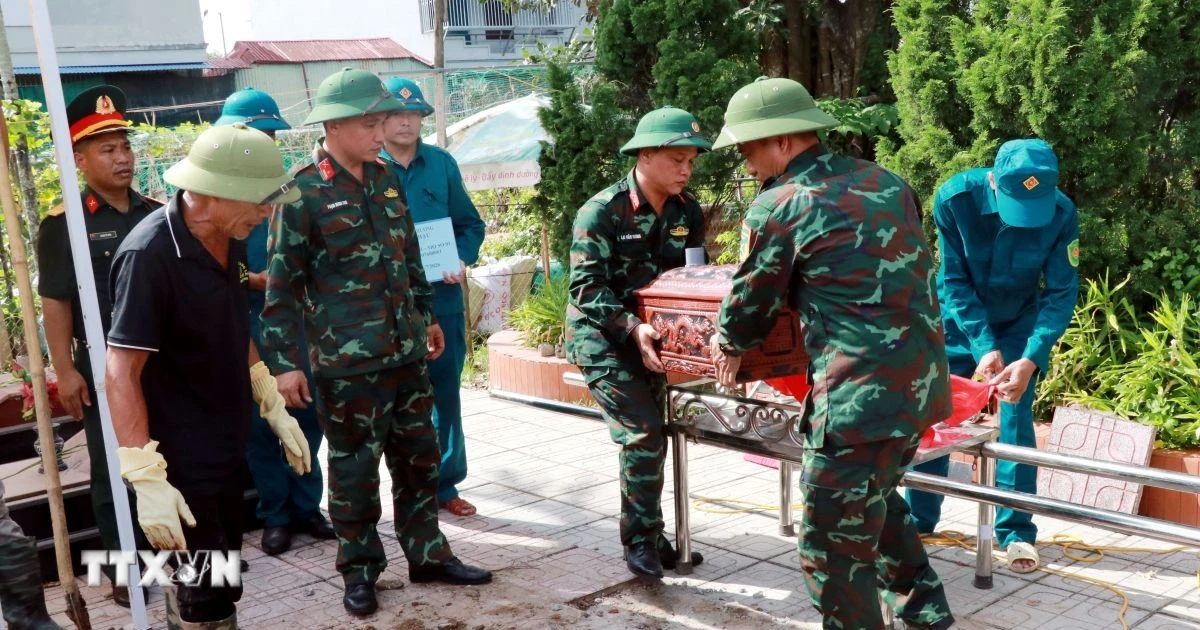 Liệt sỹ Trần Văn Biền và hành trình gia đình tìm lại hài cốt người anh hùng