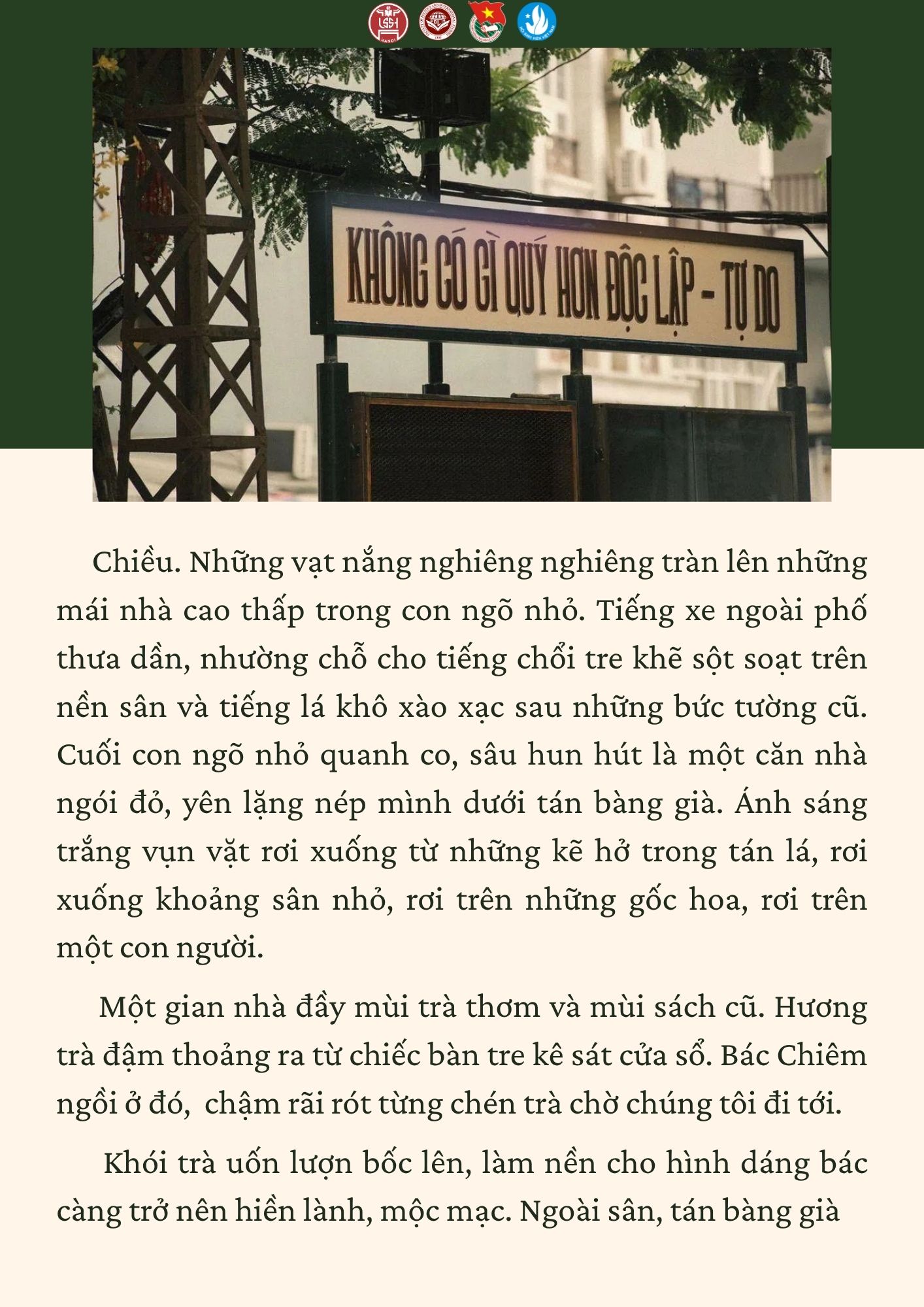 Buổi trò chuyện cùng Cựu chiến binh Phạm Tuấn Chiêm - chứng nhân lịch sử