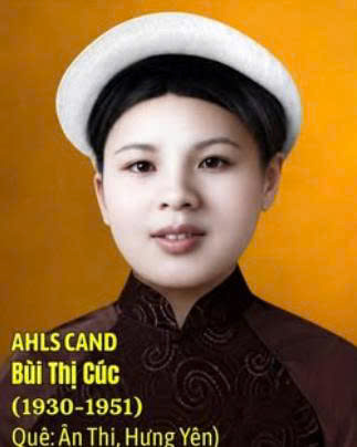 Anh hùng, Liệt sỹ Bùi Thị Cúc