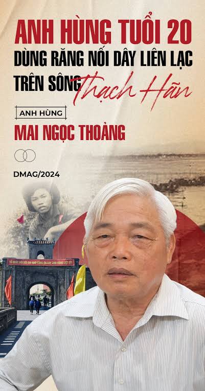 MAI NGỌC THOẢNG – NGƯỜI LÍNH DÙNG HÀM RĂNG GIỮ MẠCH LIÊN LẠC GIỮA DÒNG THẠCH HÃN