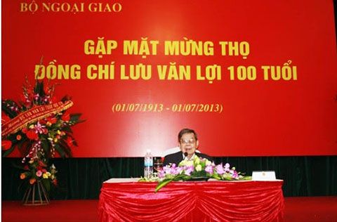 Nhớ nhà báo, nhà ngoại giao Lưu Văn Lợi