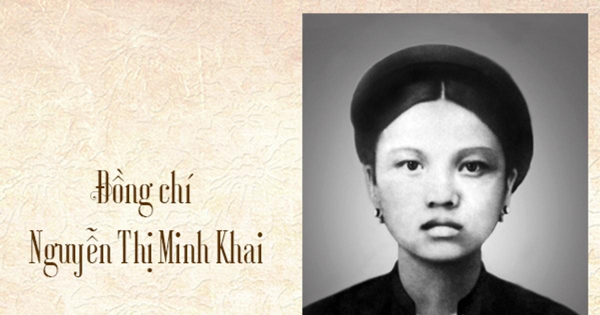 Nguyễn Thị Minh Khai – Người nữ chiến sĩ kiên trung.