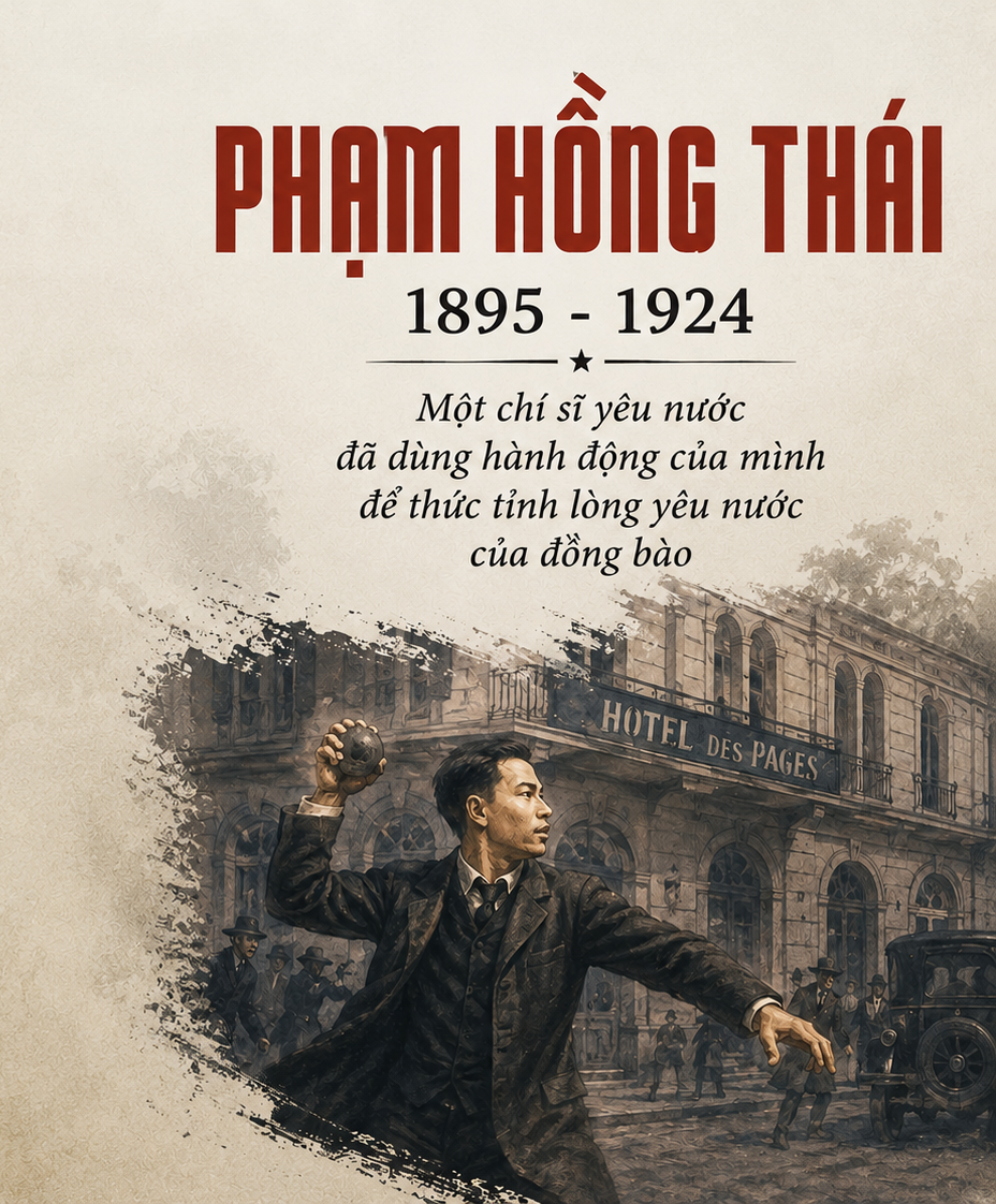 PHẠM HỒNG THÁI – NGỌN LỬA CỦA LÒNG YÊU NƯỚC