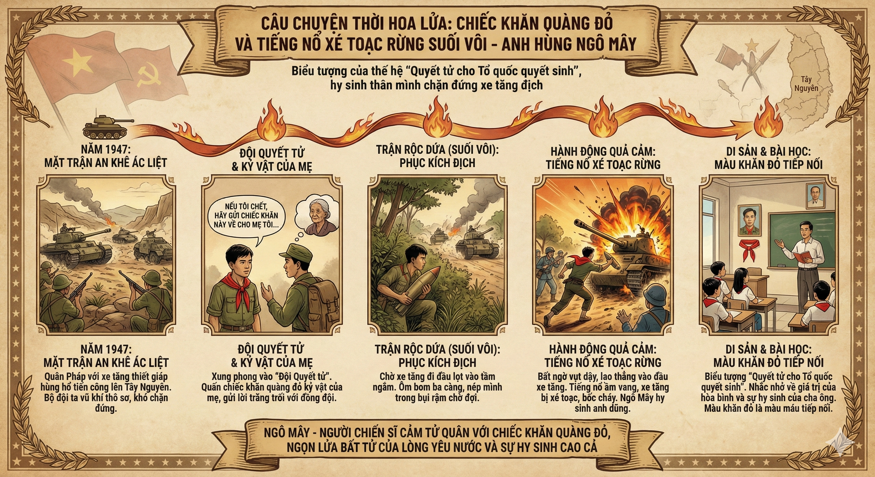 CÂU CHUYỆN THỜI HOA LỬA - ANH HÙNG NGÔ MÂY