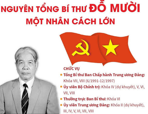 ĐỖ MƯỜI – TỪ NGƯỜI THỢ ĐẾN NGƯỜI ĐỨNG ĐẦU ĐẢNG