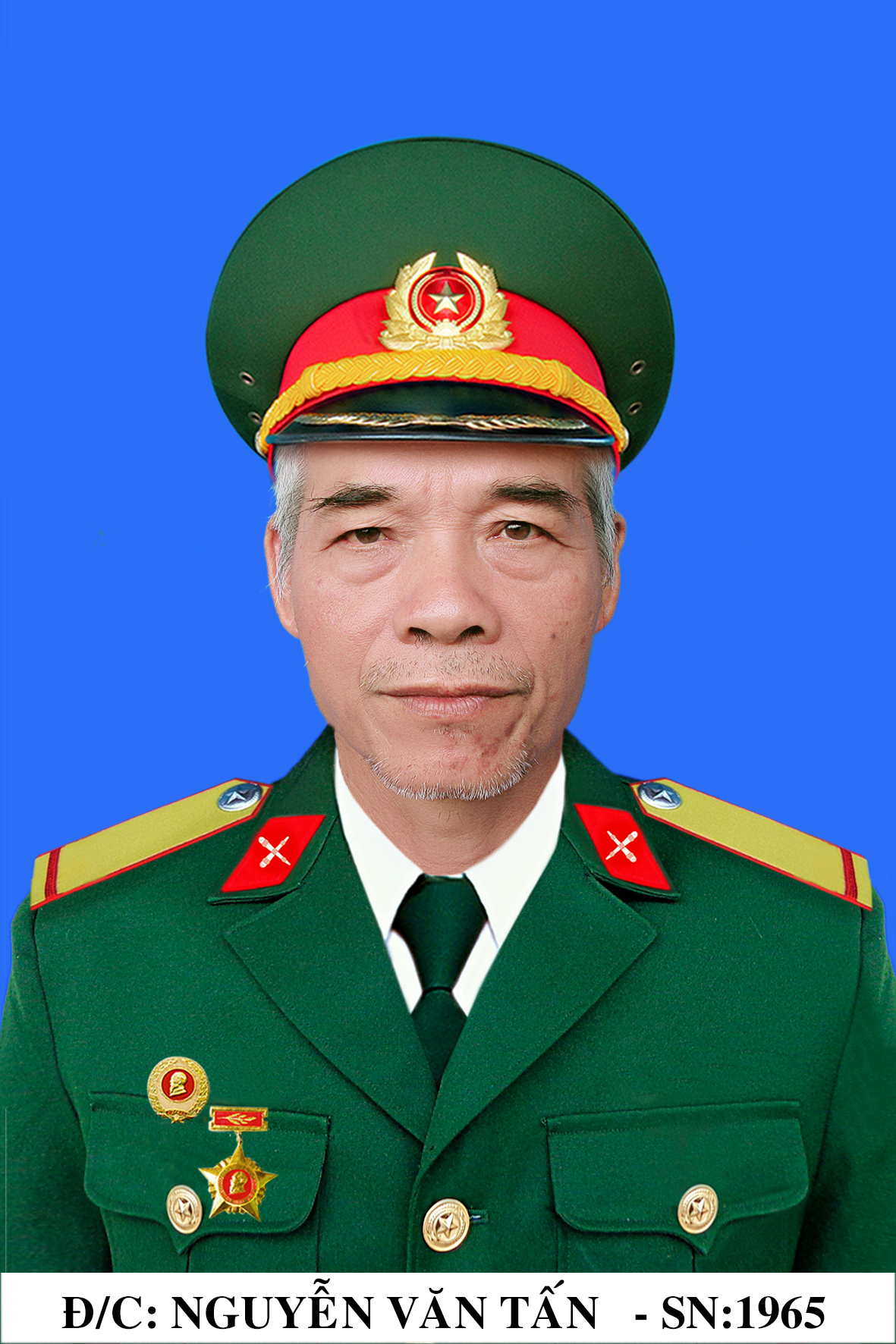 Đồng chí Nguyễn Văn Tấn - chiến sĩ tham gia bảo vệ vùng biên giới