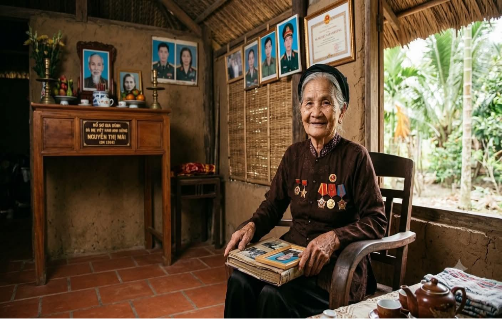 MẸ VIỆT NAM ANH HÙNG NGUYỄN THỊ MÁI– BIỂU TƯỢNG CỦA LÒNG YÊU NƯỚC VÀ SỰ HY SINH