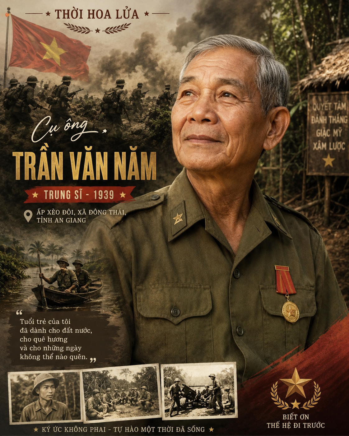 Thời Hoa Lửa Của Trung Sĩ “Trần Văn Năm