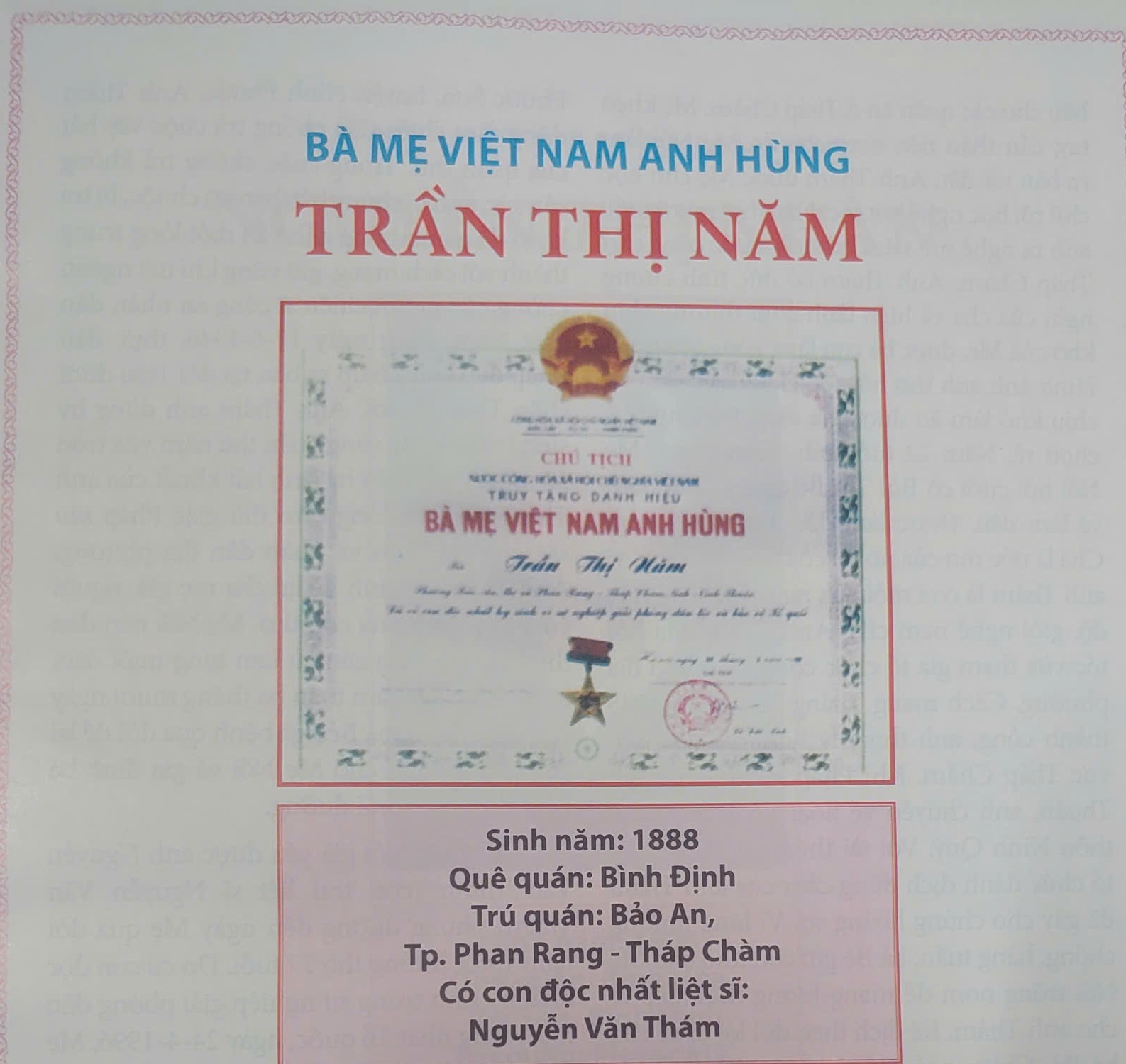 Con hy sinh, Mẹ thay con nuôi đàn cháu nhỏ