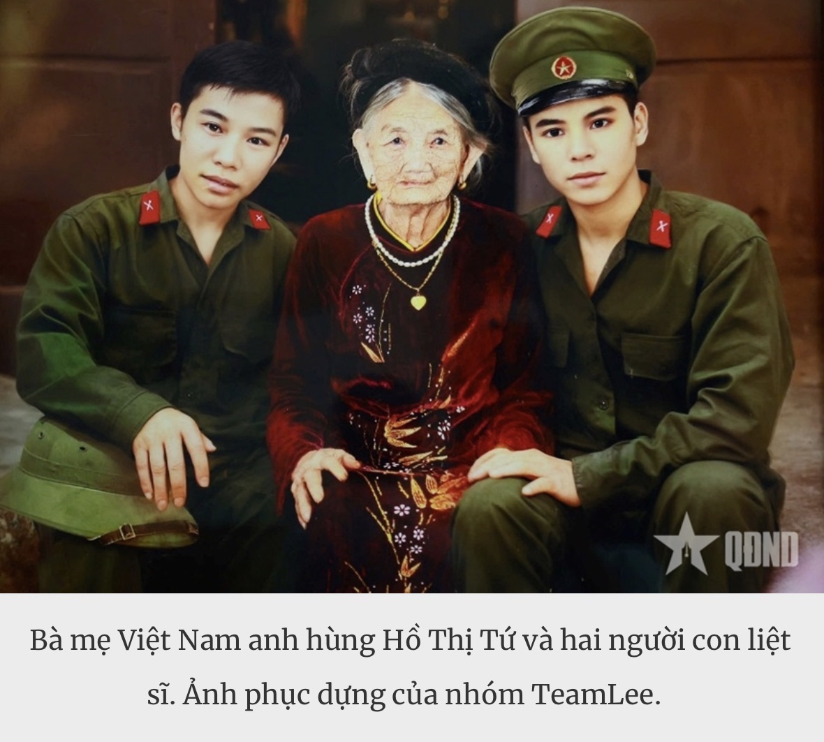 Bà mẹ Việt Nam anh hùng Hồ Thị Tứ: Chờ con qua những mùa thương nhớ
