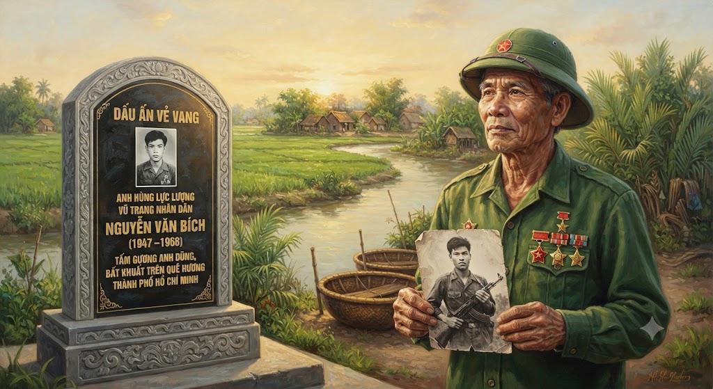 DẤU ẤN VẺ VANG: ANH HÙNG LỰC LƯỢNG VŨ TRANG NHÂN DÂN NGUYỄN VĂN BÍCH (1947–1968) – TẤM GƯƠNG ANH DŨNG, BẤT KHUẤT TRÊN QUÊ HƯƠNG THÀNH PHỐ HỒ CHÍ MINH