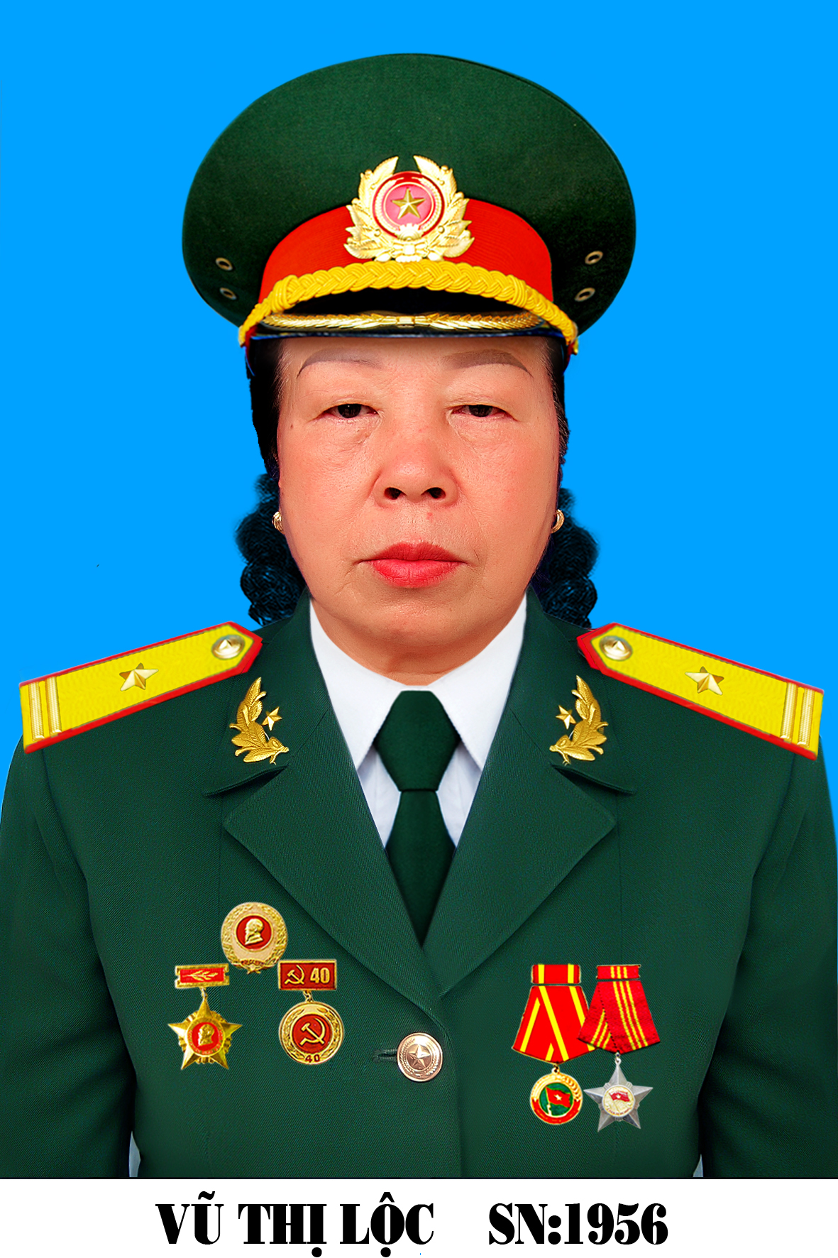 Đồng chí Vũ Thị Lộc - cựu thanh niên xung phong tiêu biểu