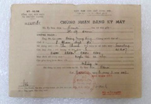 Những kỷ vật của Liệt sỹ Hoàng Trung Hùng